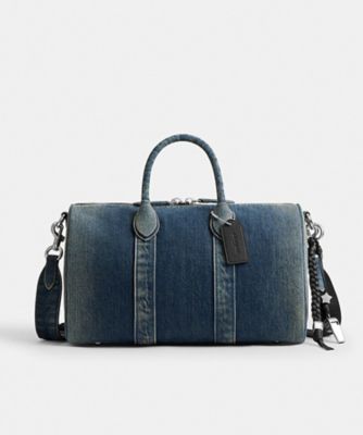コンテス　バッグ コンパス バッグ 35・コットン デニム・チャーム | COACH/コーチ